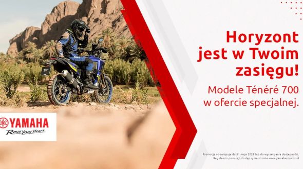 Horyzont jest w Twoim zasięgu – modele Tenere 700 w ofercie specjalnej!