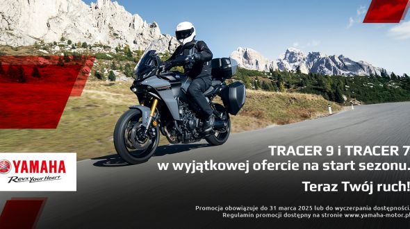 Promocja Sport Touring – teraz modele Tracer do 4 000 zł taniej